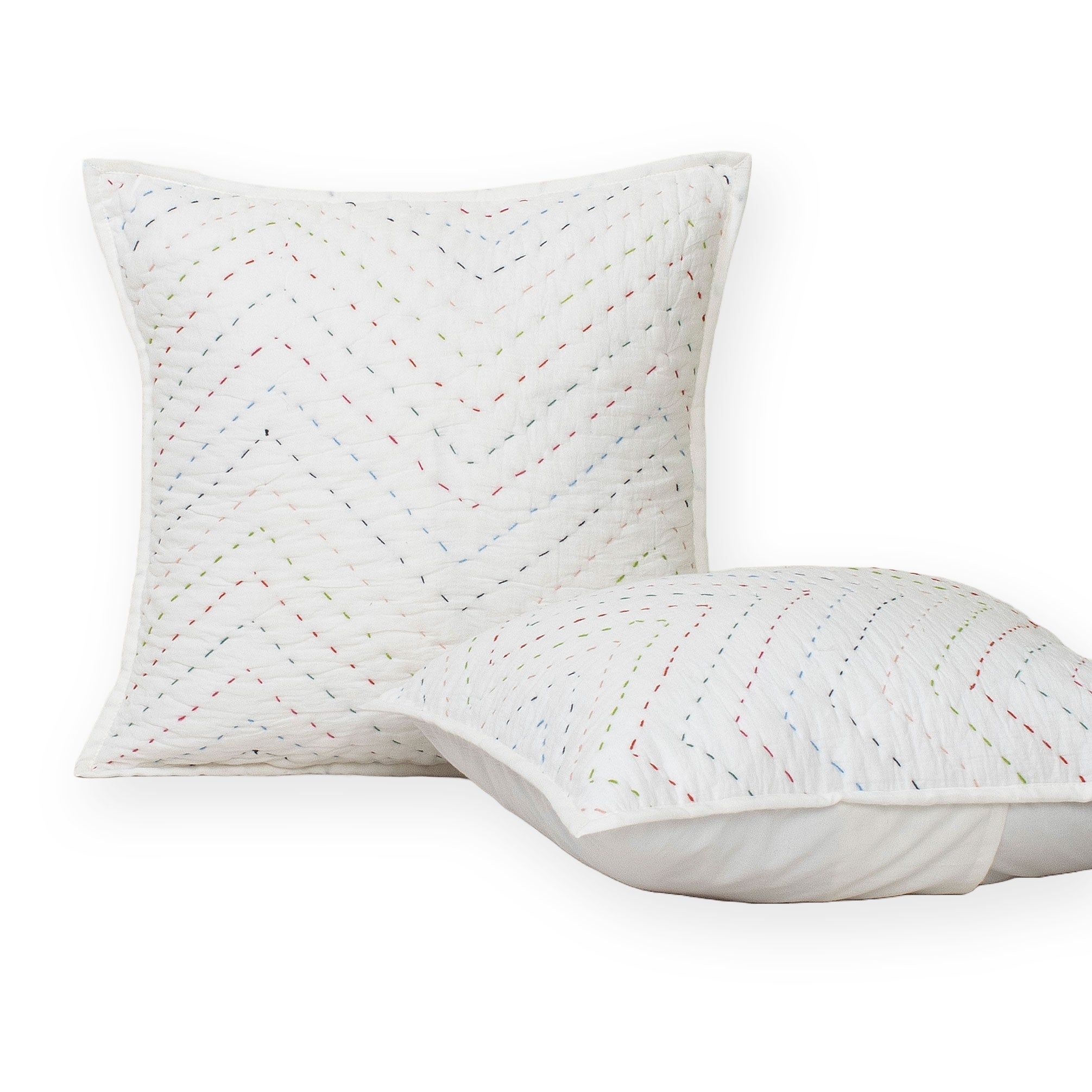 Premium Kantha Cotton Cushion Cover